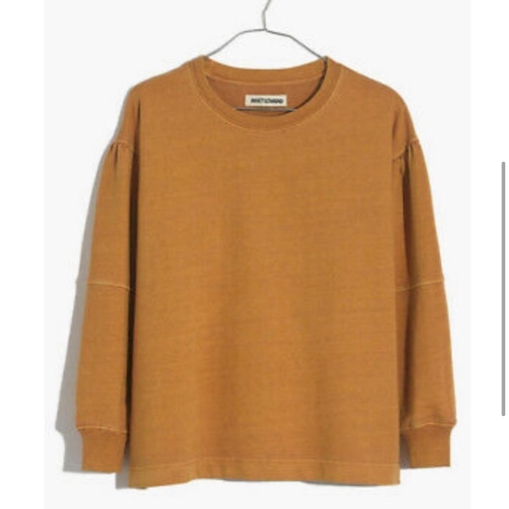 Madewell x Rivet & Thread Puff Sleeve Sweatshirt